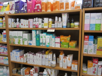 organic skin care at Sigrid's Natural Foods in Kingston
