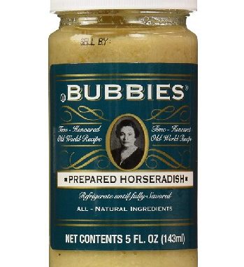 Bubbies horseradish at Sigrids