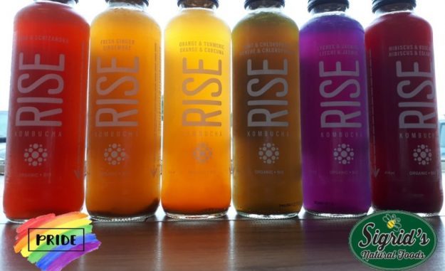 pride-kombucha-caption New kombucha at Sigrid's Natural Foods