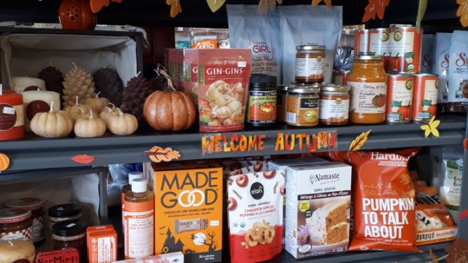 Pumpkin treats at Sigrid's Natural Foods in Kingston