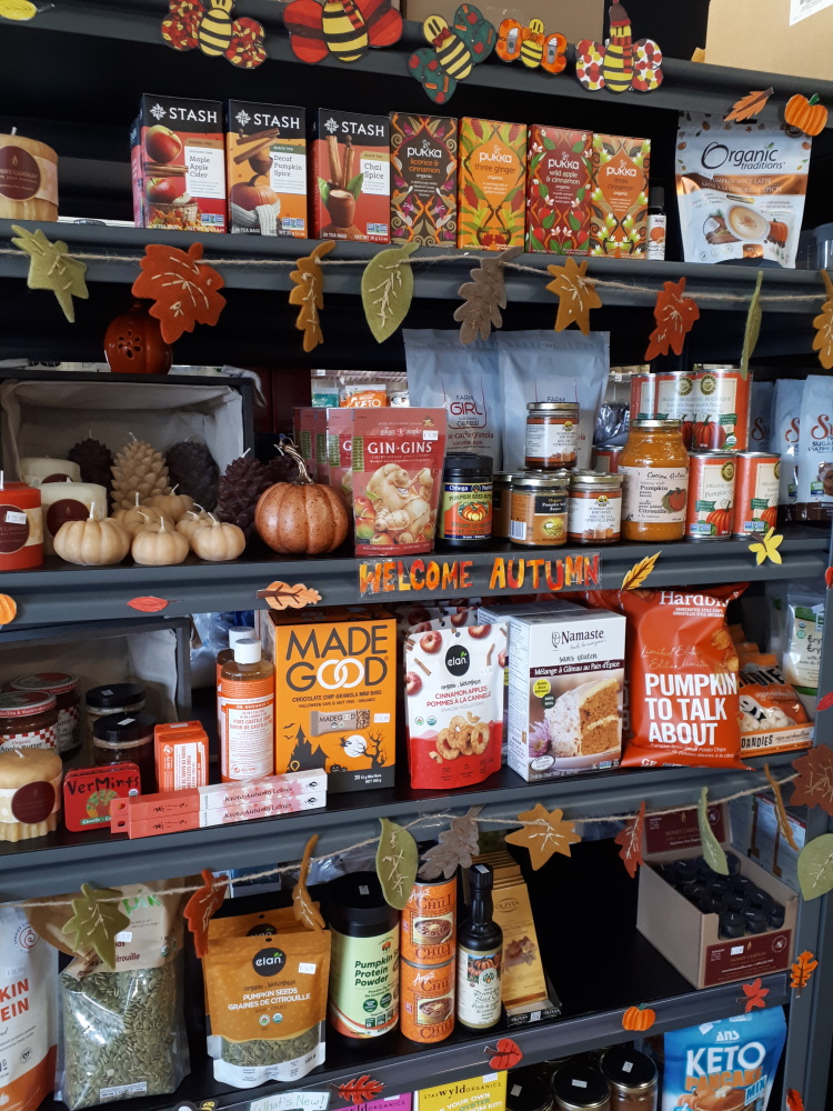 Pumpkin treats at Sigrid's Natural Foods in Kingston