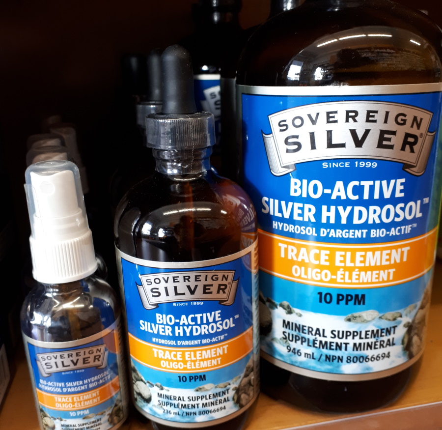 Colloidal silver in Kingston at Sigrid's