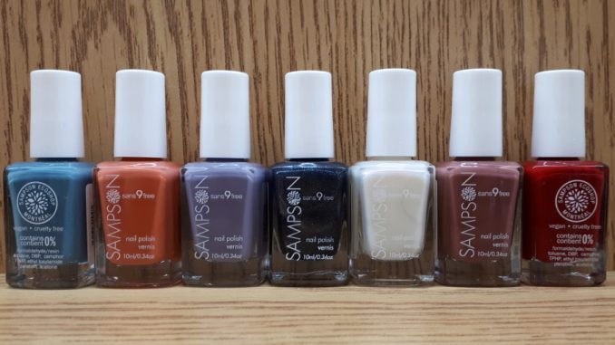 sampsons-polishes eco-friendly nail polish in Kingston