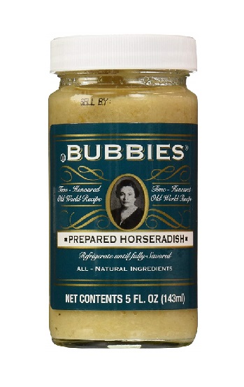 Bubbies horseradish at Sigrids