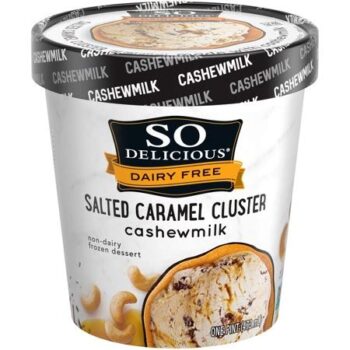 non-dairy cashew ice cream at Sigids