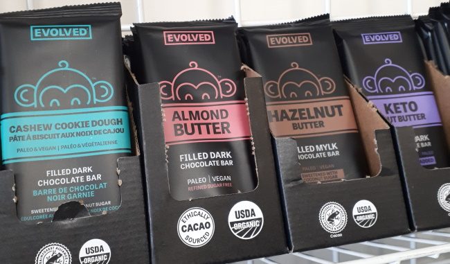 evolved-chocolate1 Keto chocolate bars in Kingston